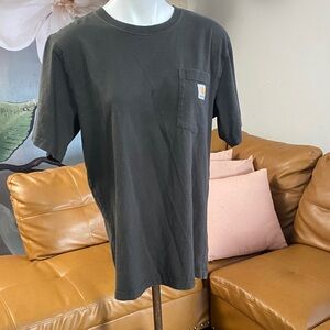 Carhartt Men's Charcoal Short Sleeve Tee size M great condition